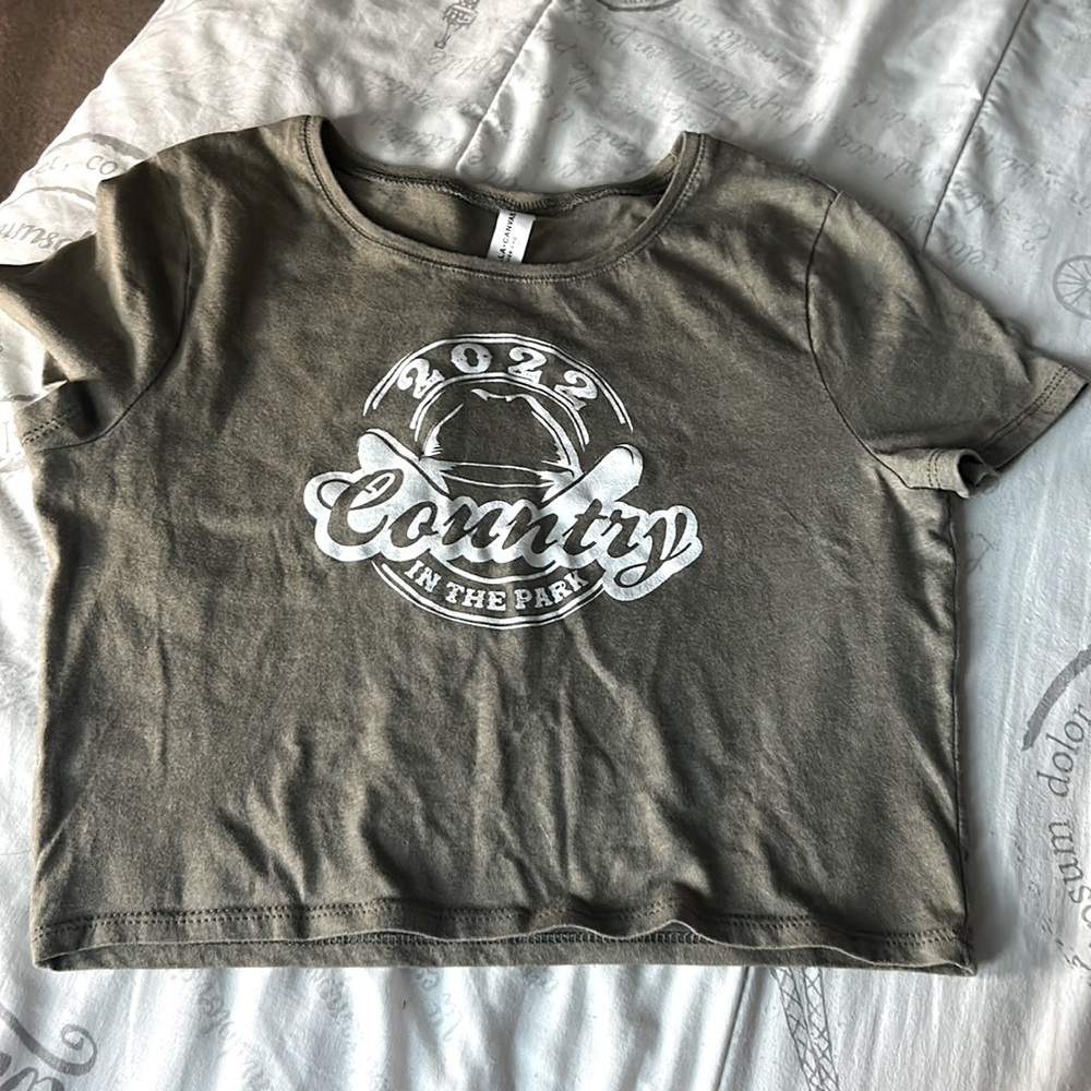 Country music crop top
